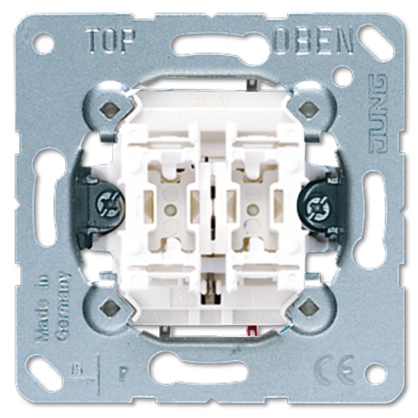 Выключатель Jung для управления жалюзи с блокировкой одновременного нажатия