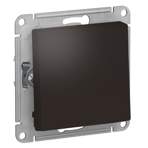 Кнопка SE AtlasDesign 10A, мокко [уп 5 шт]