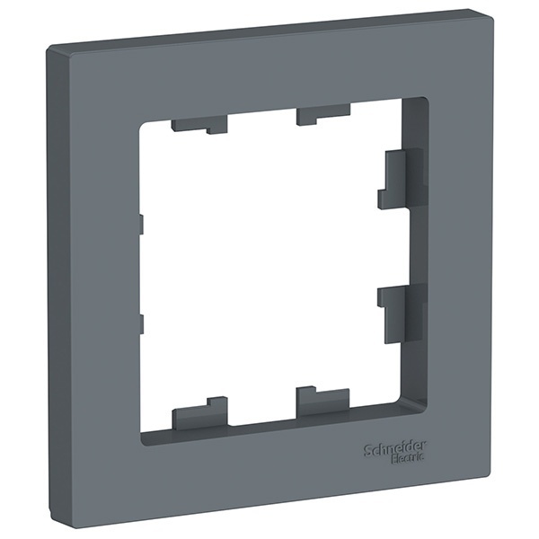 Рамка SE AtlasDesign 1 пост, грифель [уп 20 шт]