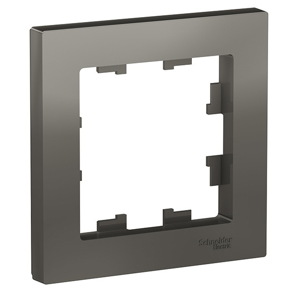 Рамка SE AtlasDesign 1 пост, сталь [уп 10 шт]