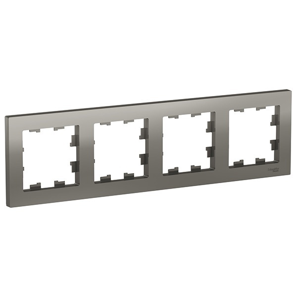 Рамка SE AtlasDesign 4 поста универсальная, сталь [уп 2 шт]