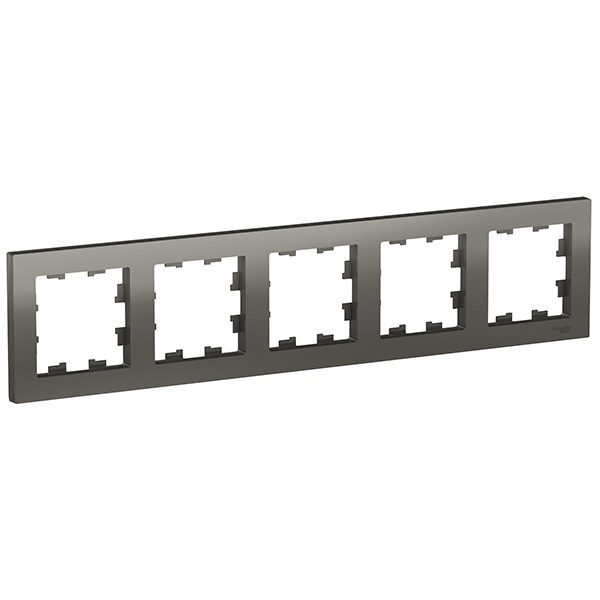 Рамка SE AtlasDesign 5 поста универсальная, сталь [уп 2 шт]