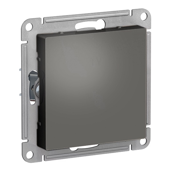 Перекрестный переключатель SE AtlasDesign 10A, сталь [уп 2 шт]