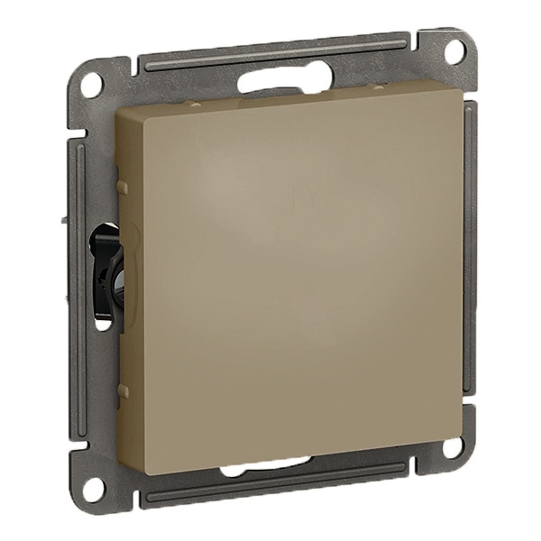 Перекрестный переключатель SE AtlasDesign 10A, шампань [уп 5 шт]