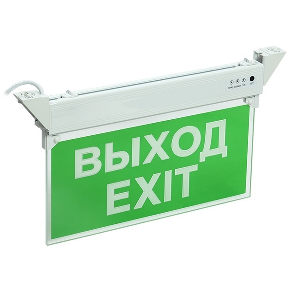 Светильник светодиодный аварийный ИЭК ССА 2101 3ч, 3Вт, Выход-Exit, IP20