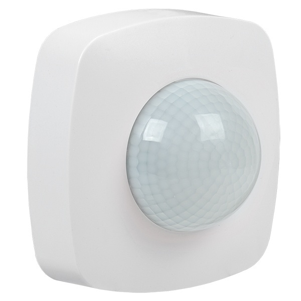 Датчик движения ИЭК потолочный ДД 023 белый 2000Вт 360гр 20м IP20