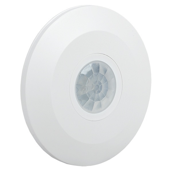 Датчик движения ИЭК потолочный ДД 026 белый 2000Вт 360гр 6м IP20