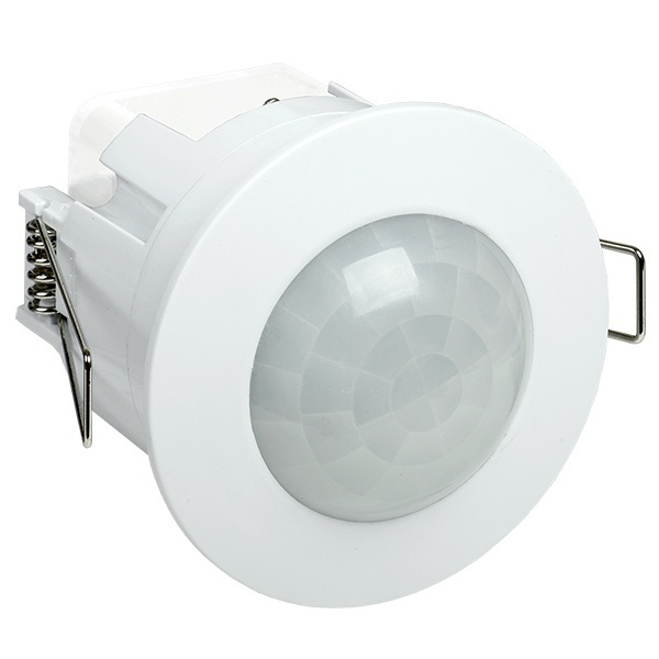 Датчик движения ИЭК потолочный ДД 201 белый, 1200Вт, 360 гр.,6М,IP20