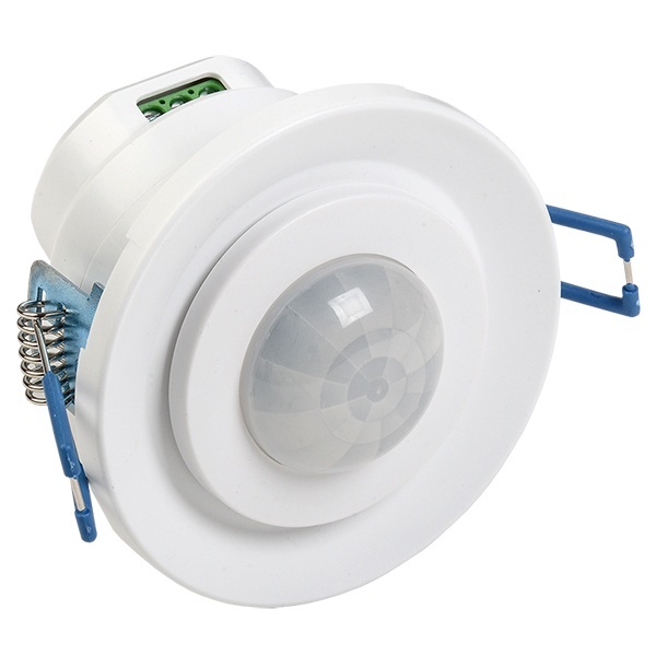 Датчик движения ИЭК потолочный ДД 401 белый 800Вт 360гр 8м IP20