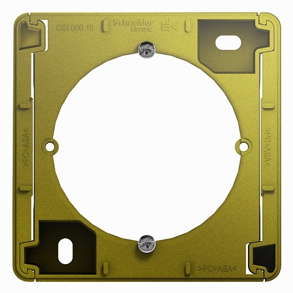 Коробка для наружного монтажа SE Glossa, фисташковый