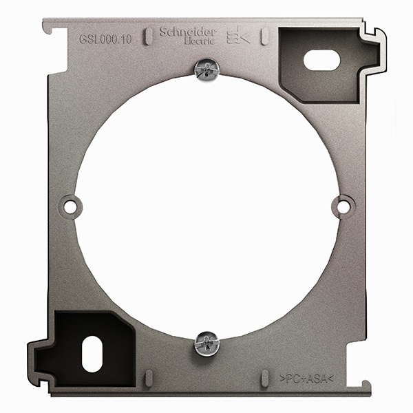 Расширение коробки наружного монтажа SE Glossa, платина