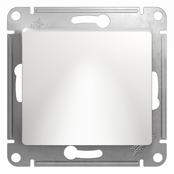 Вывод кабеля SE Glossa механизм, белый