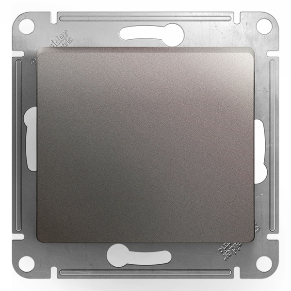 Перекрестный переключатель SE Glossa 10A механизм, платина