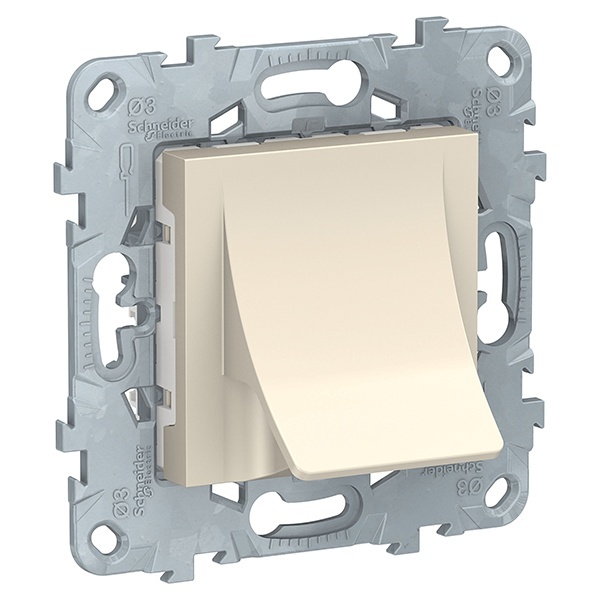 Вывод кабеля 16А SE Unica NEW, бежевый