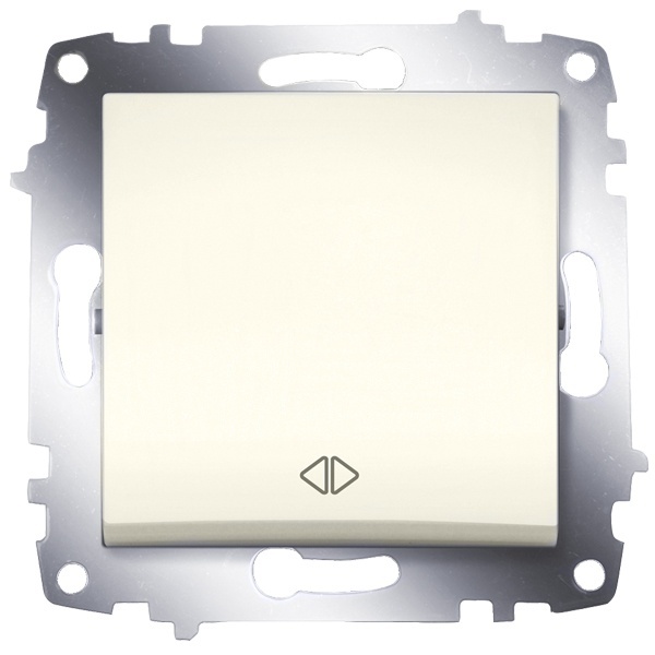 Перекрестный переключатель ABB Cosmo кремовый