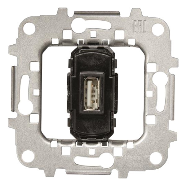 Механизм USB зарядного устройства 1х2000 мА 5В ABB SKY (8185.2)