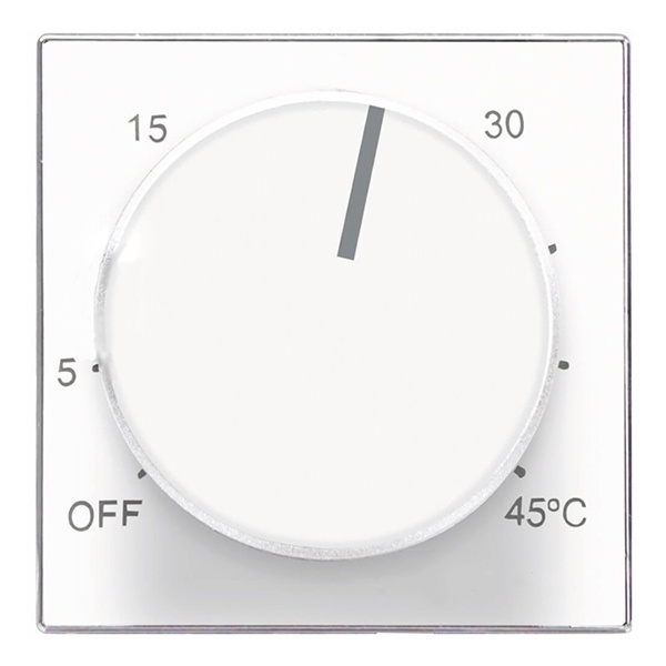 Накладка для терморегулятора 8140.9 ABB SKY, альпийский белый (8540.9 BL)