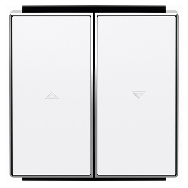 Клавиша для механизма выключателя жалюзи 8144 и 8144.1 ABB Sky, альпийский белый (8544 BL)