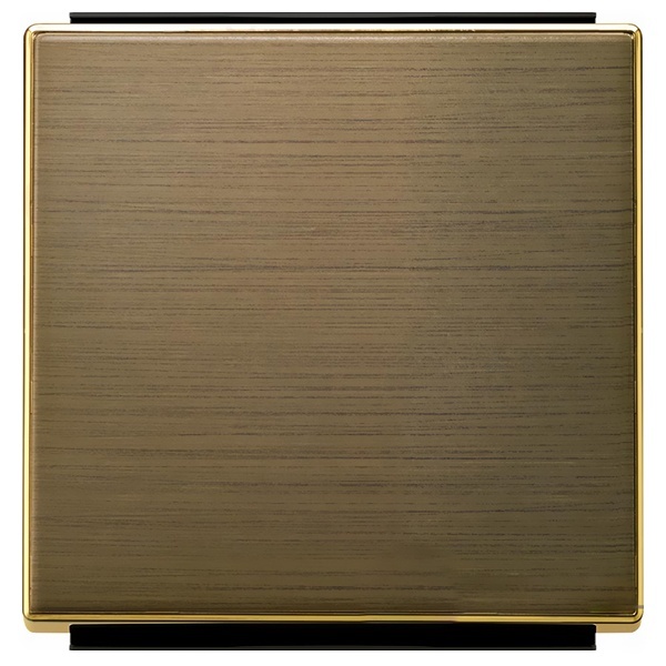 Клавиша для 1-клавишных выключателей/переключателей/кнопок ABB Sky, античная латунь (8501 OE)