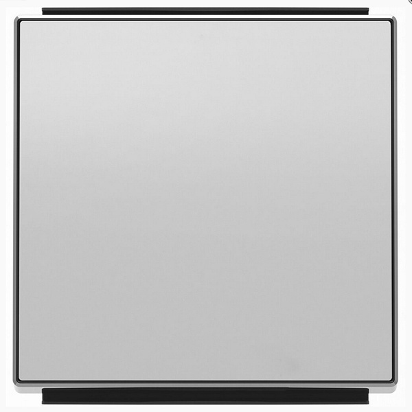 Клавиша для 1-клавишных выключателей/переключателей/кнопок ABB Sky, серебристый алюминий (8501 PL)