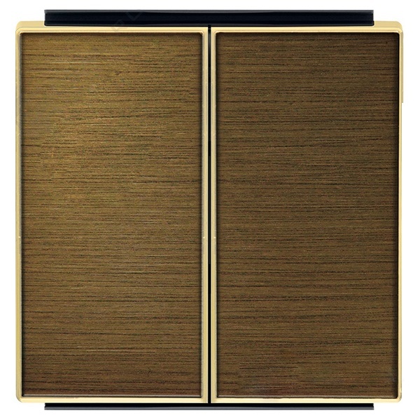 Клавиша для 2-клавишных выключателей/переключателей/кнопок ABB Sky, античная латунь (8511 OE)