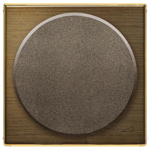 Накладка для механизма поворотного светорегулятора ABB Sky, античная латунь (8560.2 OE)