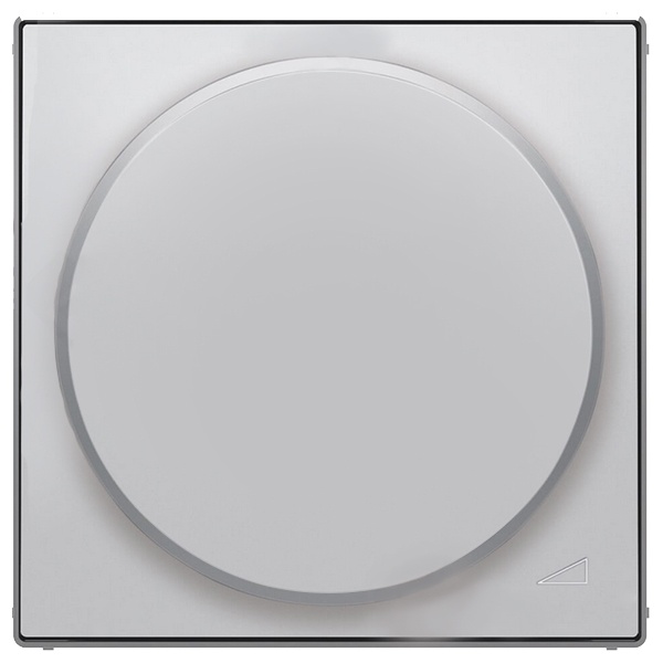 Накладка для механизма поворотного светорегулятора ABB Sky, серебристый алюминий (8560.2 PL)