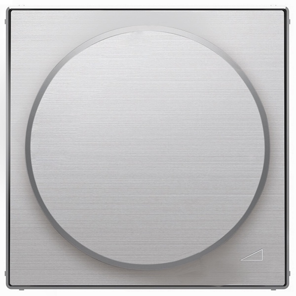 Накладка для механизма поворотного светорегулятора ABB Sky, нержавеющая сталь (8560.2 AI)
