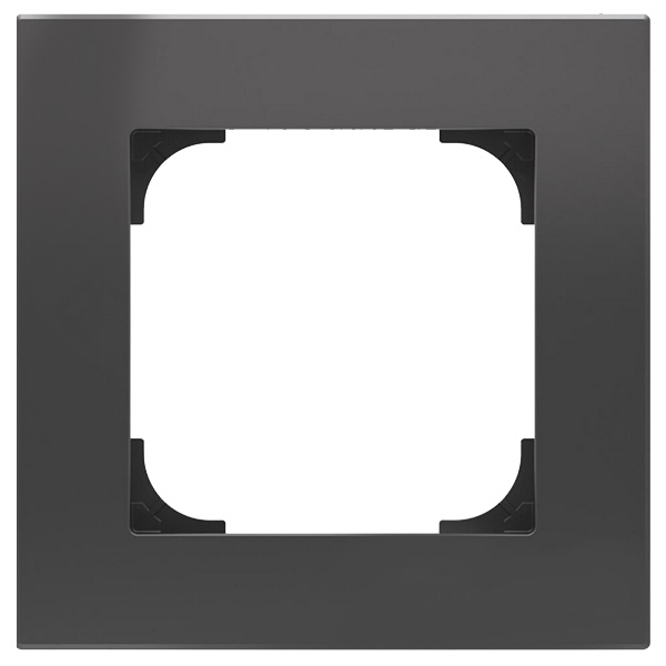 Рамка ABB Sky 1 пост, черный бархат (8571 NS)