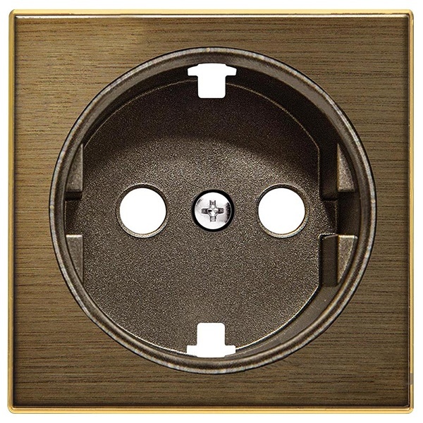 Накладка для розетки SCHUKO ABB Sky, античная латунь (8588 OE)