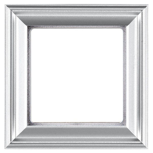 Рамка 1-ая Jung ECO Profi для вертикальной и горизонтальной установки Deco Алюминий