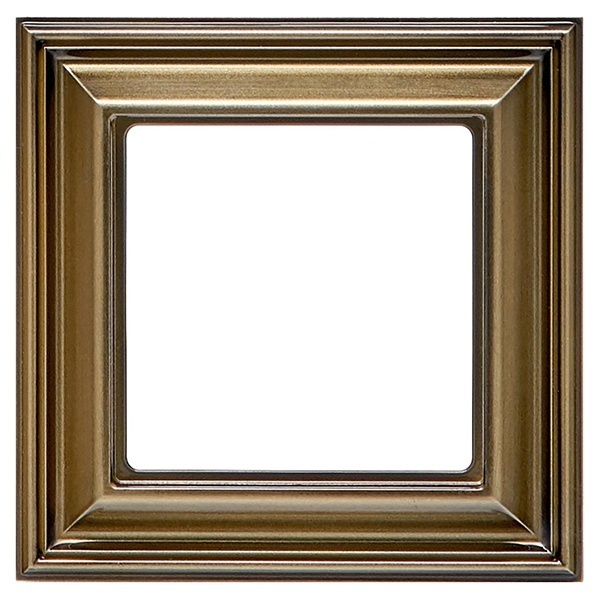 Рамка 1-ая Jung ECO Profi для вертикальной и горизонтальной установки Deco Античная латунь