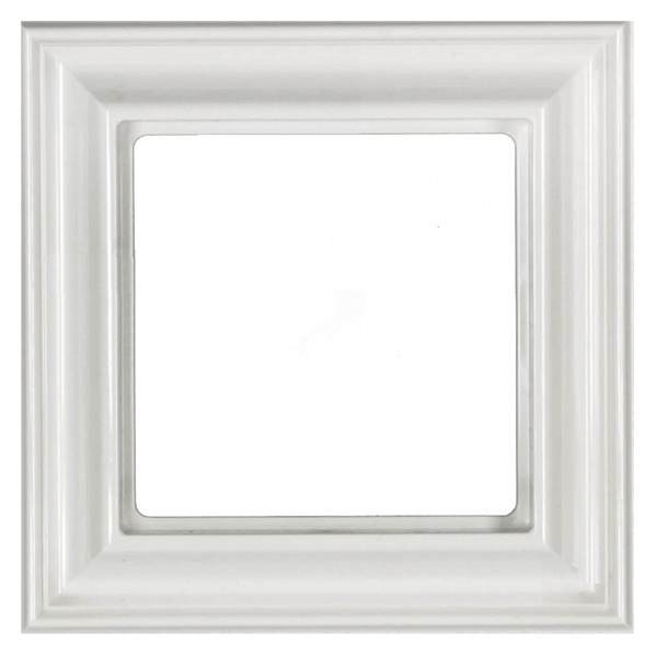 Рамка 1-ая Jung ECO Profi для вертикальной и горизонтальной установки Deco Белый