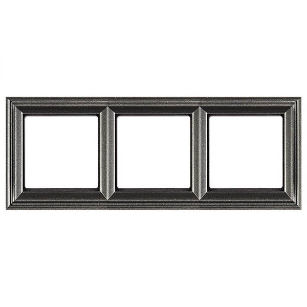 Рамка 3-ая Jung ECO Profi для вертикальной и горизонтальной установки Deco Антрацит