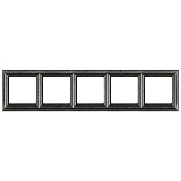 Рамка 5-ая Jung ECO Profi для вертикальной и горизонтальной установки Deco Антрацит