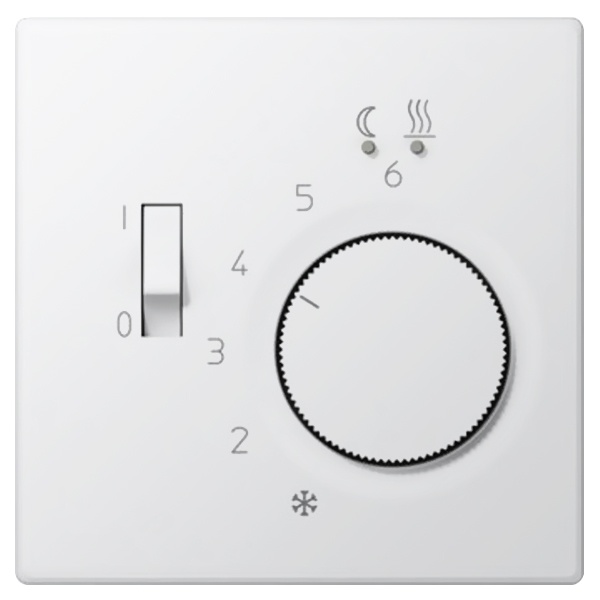 Крышка для регулятора подогрева пола Jung LS FTR231U Алюминий