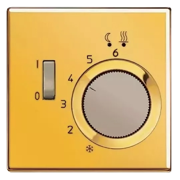 Накладка Jung LS на механизм теплого пола FTR231U Золото