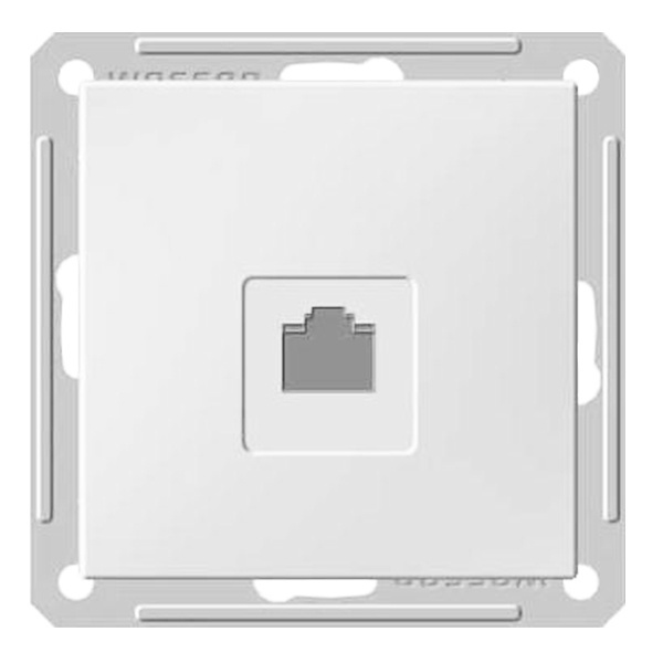 Розетка компьютерная SE W59 RJ45 кат.5E механизм, белый