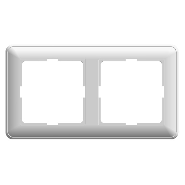 Рамка 2 поста SE W59, белый