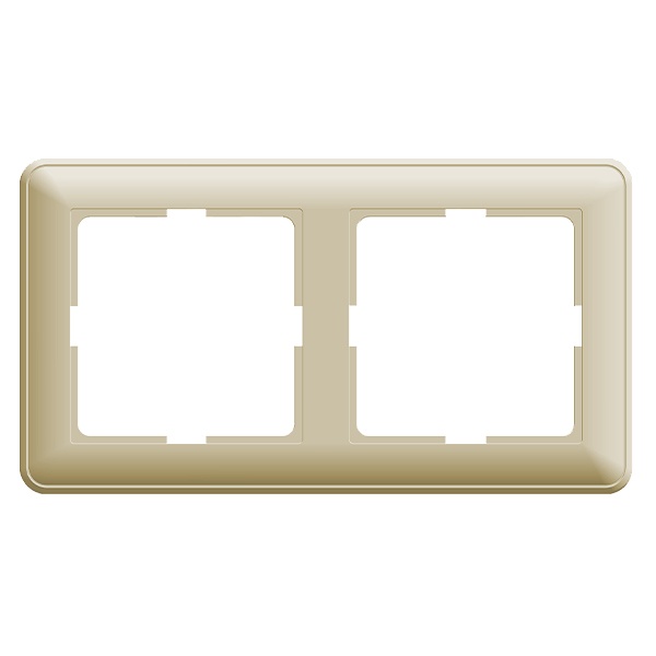 Рамка 2 поста SE W59, слоновая кость (бежевый)