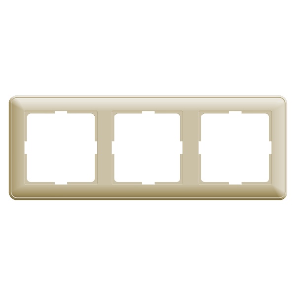 Рамка 3 поста SE W59, слоновая кость (бежевый)