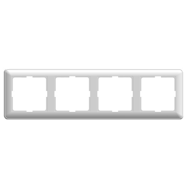 Рамка 4 поста SE W59, белый