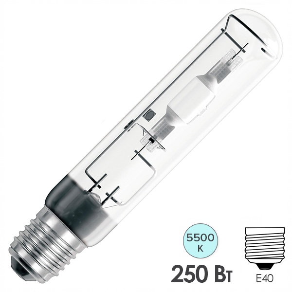 Лампа металлогалогенная газоразрядная Osram HQI-T 250W D 5500K E40 POWERSTAR (ДРИ) (МГЛ)