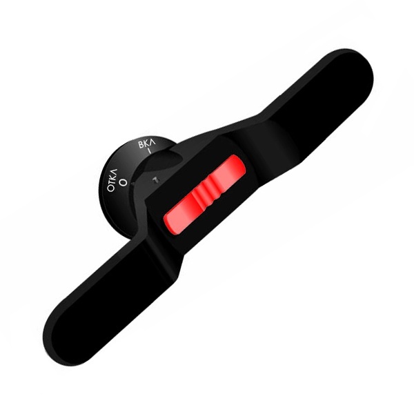 Ручка ABB OHB150J12P-RUH черная IP65 для управления через дверь рубильниками OT1000...2500E