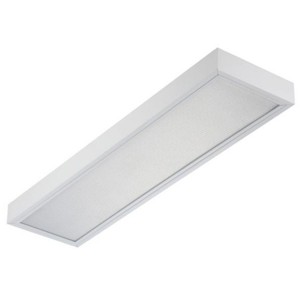 Накладной опаловый светильник Технолюкс TL236 OL EL 2х36 Вт ЭПРА 1233х310х85