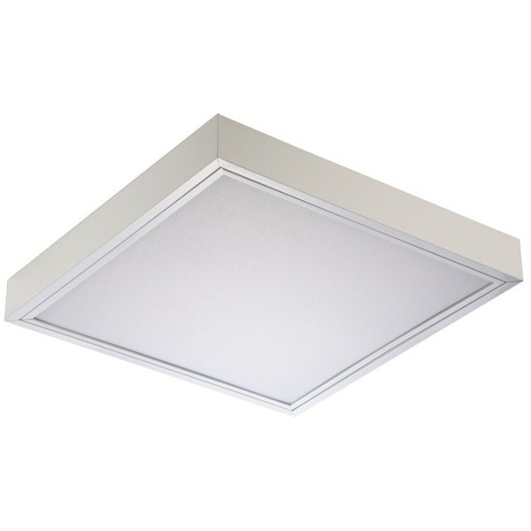 Накладной опаловый светильник Технолюкс TL418 OL EL 4х18 Вт ЭПРА 620х620х85