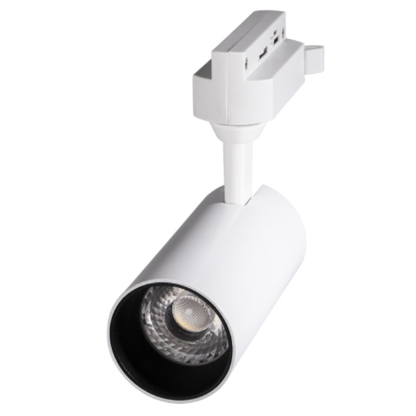 Трековый светодиодный светильник JazzWay PTR 0715 15w 4000K 24° WH (белый) IP40