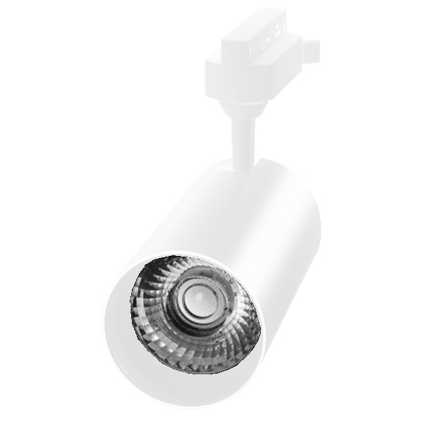 Трековый светодиодный светильник JazzWay PTR 0740 40w 4000K 24° WH (белый) IP40