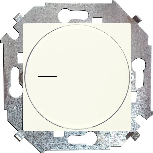 Диммер Simon 15 трехпроводный поворотный для светодиодных регулируемых ламп 5-215Вт, слоновая кость (бежевый)