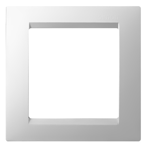 Рамка универсальная Simon 15 1 пост белый